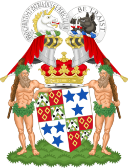 Coat of arms of the duke of Roxburghe.png