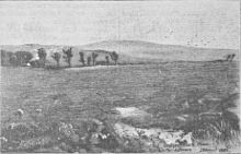 Craigenputtock moor, house in the distance 1882