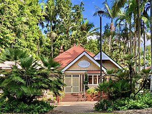 Curator's house in the City Botanic Gardens, Brisbane, Queensland, 2020, 02