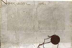 Deed of Donation, 1530