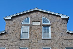 Detail of Stone Mill condo