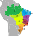 Dialectos portugués Brasil