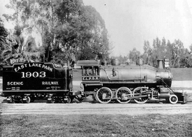 East Lake Park Scenic Railway, steam locomotive No 1903.png