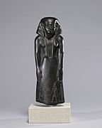 Egyptian - Statue of a Vizier, Usurped by Pa-di-iset - Walters 22203