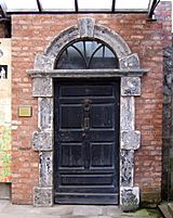 Entrance to 7 Eccles Street at the James Joyce Centre Dublin