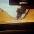 FAPLA car burning