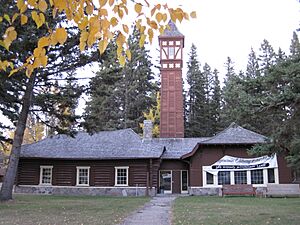 Fire Hall from sideroad