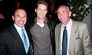 Glee Matthew-Morrison-with The Nortes of Hollywood