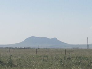 Hill in Dallam County, Texas (2010-07-26)