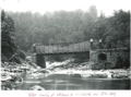Ilchester MD Bollan Truss bridge for B&O RR over Patapsco River