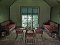 Interior of Queen Charlotte's Cottage, Kew
