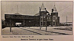 John Wolfe Ambrose's Brooklyn Terminal at 39th Street Ferry