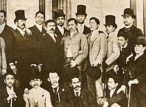 José Rizal with Marcelo del Pilar in Madrid