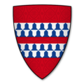 K-064-Coat of Arms-MORTIMER-Hugh de Mortimer ("Huë de Mortemer")