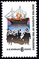 Landing of Pilgrims 1970 U.S. stamp.1