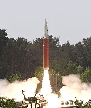 Launch of DRDO's Ballistic Missile Defence interceptor missile for an ASAT test on 27 March 2019