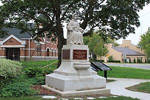 Laura Haviland Statue Lenawee County Historical Museum Adrian Michigan