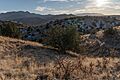 Looking south from Cerrillos Hills State Park towards the Ortiz Mountains