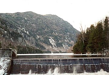Lower Ausable Lake view of Mt Colvin.jpg