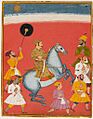 Maharana Raj Singh riding