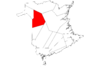 Map of New Brunswick highlighting Victoria County.svg