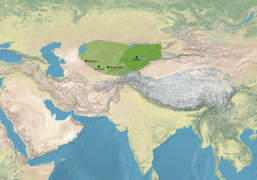 Map of the Kara-Khanid Khanate
