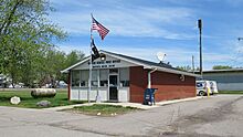 Maybee, MI post office (2021)