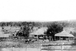 Meehans Hotel in Darling Street Drayton ca. 1856f