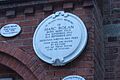 Memorial plaque to Marc Bolan, Golders Green Crematorium