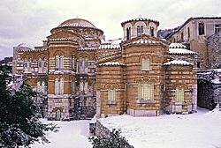 Monastery of Hosios Loukas winter