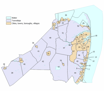 Monmouth County New Jersey Municipalities