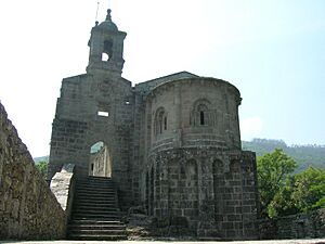 Mosteiro de San Xoán de Caaveiro.Galicia-España