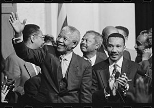 Nelson Mandela and the Congressional Black Caucus