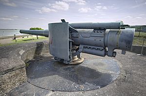 New Tavern Fort coastal gun