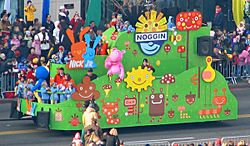 Nickelodeon Noggin Float at American Thanksgiving Parade