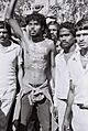 Noor Hossain at 10 November 1987 protest for democracy in Dhaka (01)