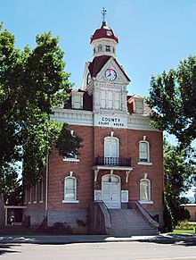 Old Beaver County courthouse.