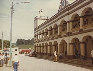 Municipal palace, San Pedro Carchá, 1980