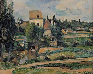 Paul Cézanne - Le moulin sur la Couleuvre à Pontoise - Google Art Project
