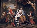 Pierre Mignard - Louis, the Grand Dauphin of France with his Family - Versailles MV 8135