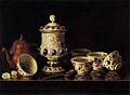 Pieter Gerritsz. van Roestraeten - Still-Life with Chinese Teabowls - WGA19651