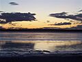Pink Lake Sunset