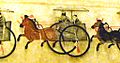 Powerful landlord in chariot. Eastern Han 25-220 CE. Anping, Hebei