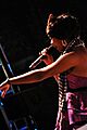 Priscilla Renea performing in 2009