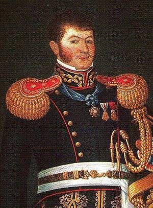 Retrato (Recortada) del General Coronel Don Ramón Freire