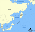 Sea of Okhotsk map