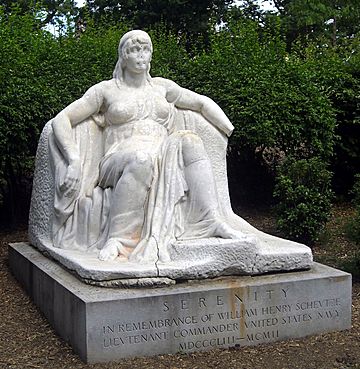 Serenity statue - Washington, D.C.
