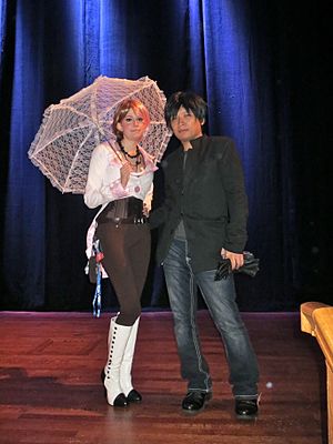 Sheena and Monty Oum at PAX Prime 2014 (15157153681)