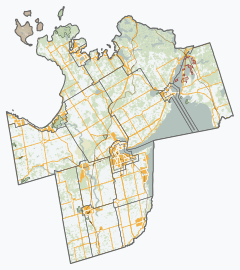 Collingwood is located in Simcoe County