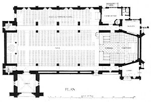 St Erkenwald's Church, Southend, Essex Plan